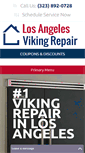 Mobile Screenshot of losangelesvikingrepair.com